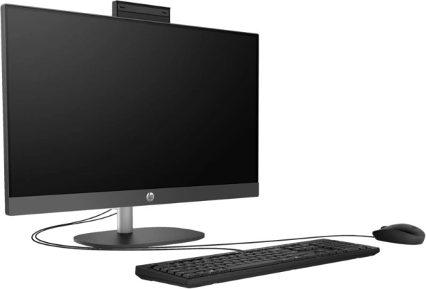 Моноблок HP ProOne 240 G10 23.8" Full HD i5 1335U (1.3) 8Gb SSD512Gb UHDG Free DOS GbitEth WiFi BT 90W клавиатура мышь Cam черный 1920x1080