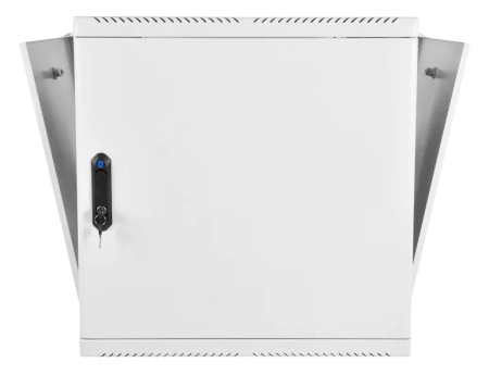 Шкаф коммутационный ЦМО (ШРН-М-9.650.1) настенный 9U 600x650мм пер.дв.металл направл.под закл.гайки 50кг серый 581мм 22кг 180град. 480мм IP20 сталь