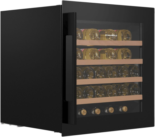 Винный шкаф Maunfeld MBWC-92S36 1-нокамерн. черный стекло (КА-00018705)