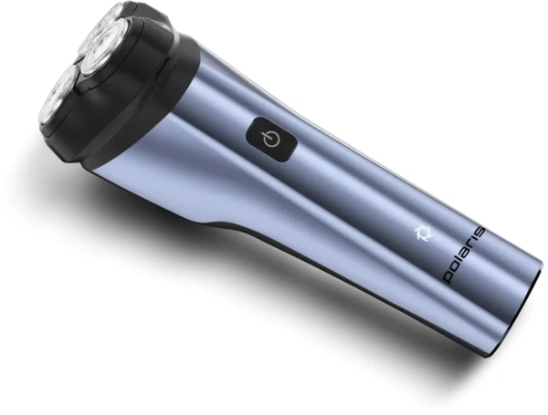 Бритва сетчатая Polaris PMR 0613RC питан.:элек.сеть/аккум. синий