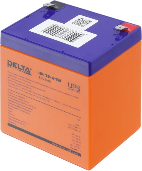 Батарея для ИБП Delta HR 12-21 W 12В 5Ач