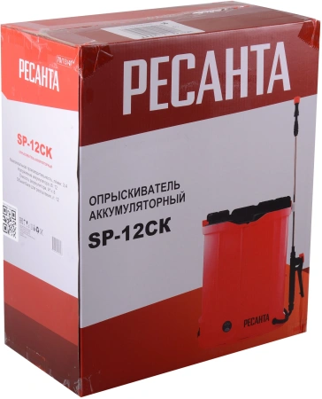 Опрыскиватель Ресанта SP SP-12СК аккум. ранц. 12л красный/черный (70/13/40)