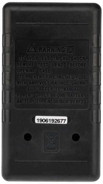 Мультиметр PROconnect M838 DT838 цифровой черный (13-3013)