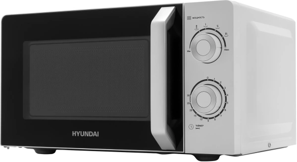 Микроволновая Печь Hyundai HYM-M2053 20л. 700Вт белый/серебристый