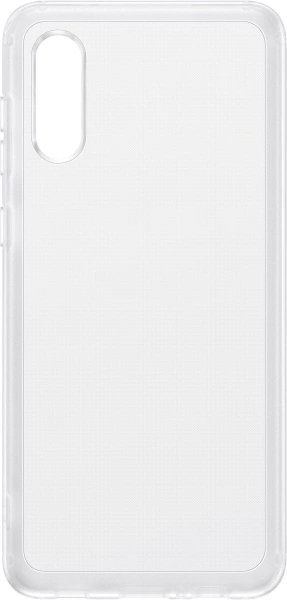 Чехол (клип-кейс) Samsung для Samsung Galaxy A02 Soft Clear Cover прозрачный (EF-QA022TTEGRU)