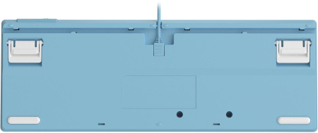 Клавиатура A4Tech Fstyler FS300 механическая белый/синий USB for gamer LED (FS300 PANDA SNOWBOARDING