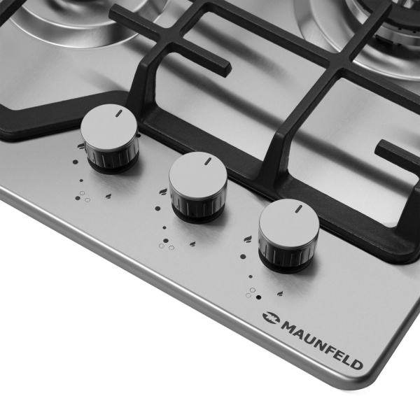 Газовая варочная поверхность Maunfeld EGHS.43.73CS/G нержавеющая сталь