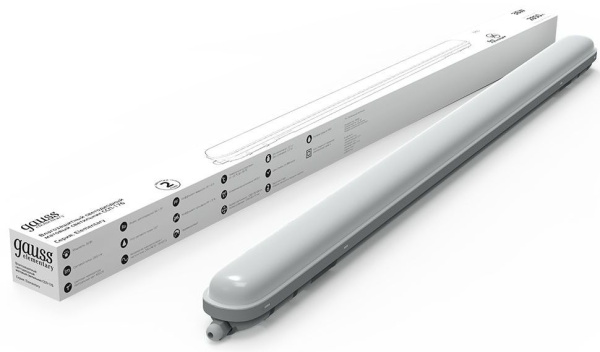 Светильник Gauss 864225236 36Вт 4000K серый