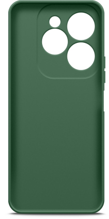 Чехол (клип-кейс) BoraSCO для Infinix Hot 40i/Smart 8/8 Plus/8 Pro Silicone Case 72660 зеленый опал