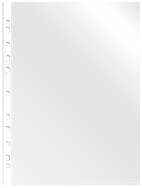 Папка-вкладыш Бюрократ -013BTEN17 глянцевые А4+ (упак.:100шт)