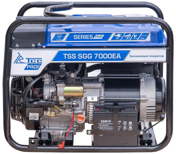 Генератор ТСС SGG 7000EA 7.5кВт
