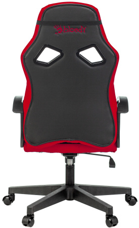 Кресло игровое A4Tech Bloody GC-150 черный с подголов. крестов. пластик