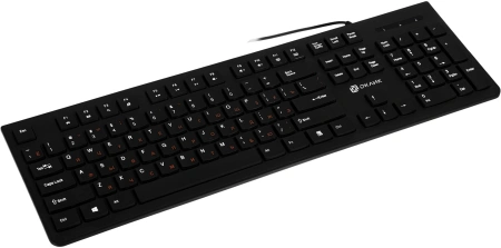 Клавиатура Оклик 505M черный USB slim