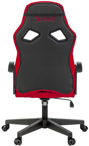Кресло игровое A4Tech Bloody GC-150 черный с подголов. крестов. пластик