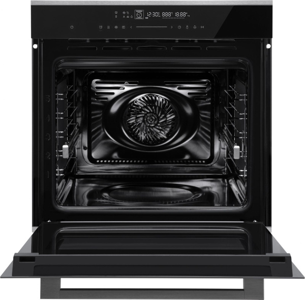 Духовой шкаф Электрический Weissgauff EOM 791 SDBSX черный/нержавеющая сталь