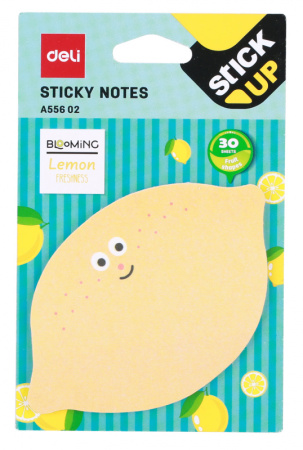 Блок самоклеящийся бумажный Deli Blooming Stick UP EA55602 30лист. ассорти несколько размеров европодвес