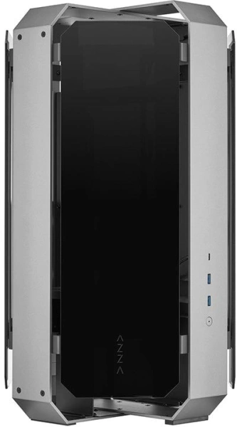 Корпус Azza Opus черный без БП ATX 1x140mm 2xUSB3.0 1xUSB3.1 audio