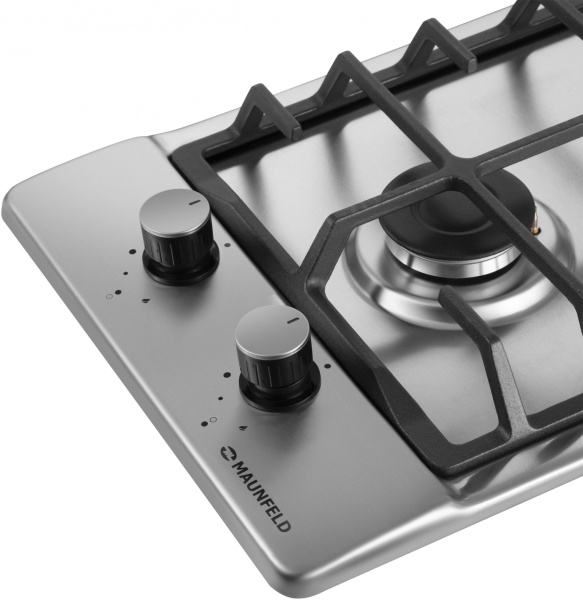 Газовая варочная поверхность Maunfeld EGHS.32.6CS/G нержавеющая сталь