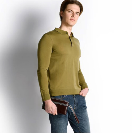 Мультипортмоне Piquadro Blue Square AC2648B2/MO коричневый натур.кожа