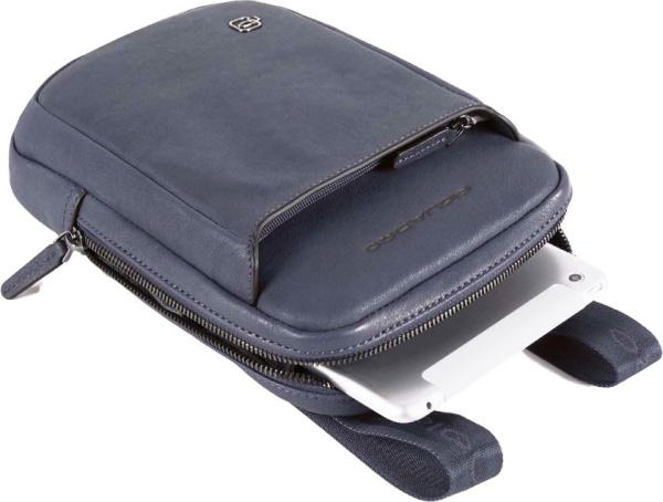 Сумка мужская Piquadro Black Square CA3084B3/BLU4 синий натур.кожа