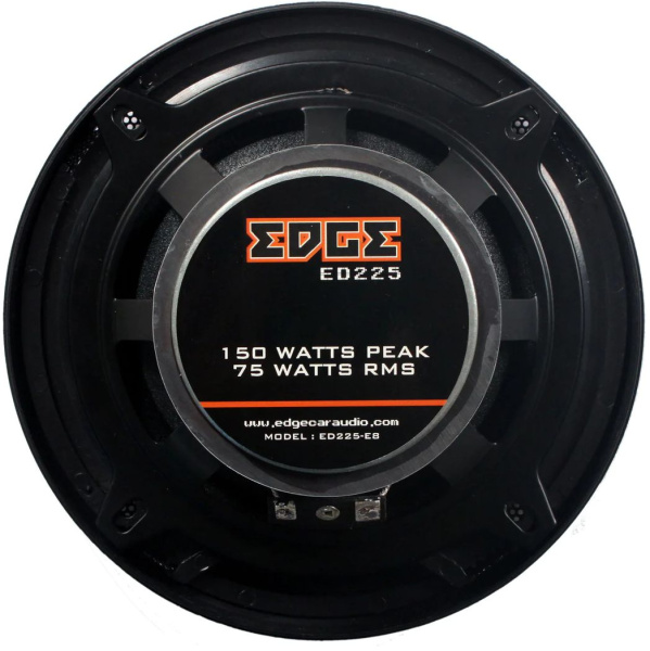 Колонки автомобильные Edge ED225-E8 150Вт 80дБ 4Ом 13см (5дюйм) (ком.:2кол.) коаксиальные трехполосные