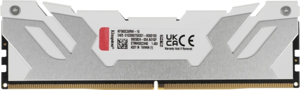 Память DDR5 16GB 8000MHz Kingston KF580C38RW-16 Fury Renegade RTL Gaming PC5-57600 CL38 DIMM 288-pin