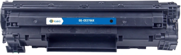 Картридж лазерный G&G GG-CE278AX черный (3000стр.) для HP LJ Pro P1560/P1566/P1606dn/M1536dnf MFP