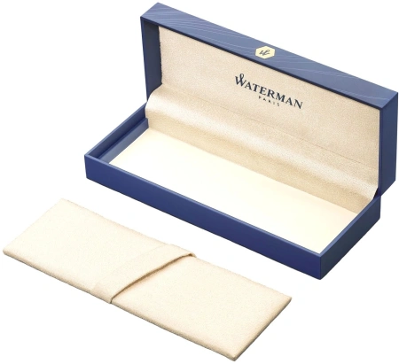 Ручка перьев. Waterman Hemisphere Colour Blocking (2190122) Green CT сталь нержавеющая F подар.кор.