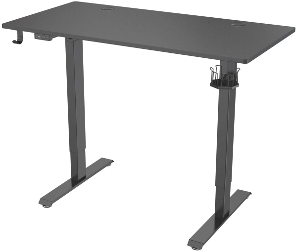 Стол для компьютера Cactus CS-ED-BBK столешница МДФ черный каркас черный