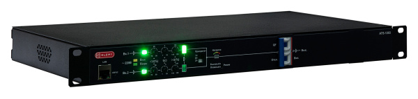 АВР Elemy ATS-1203/16/S/E/DO 1U 19" ввод:2xС20 выход:1xC19-6xС1316A черный