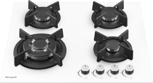 Газовая варочная поверхность Weissgauff HG 640 WGh белый
