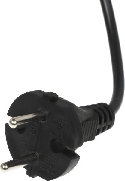 Удлинитель силовой Зубр 55023-30 2x0.75кв.мм 1розет. 30м ПВС 10A без катушки черный