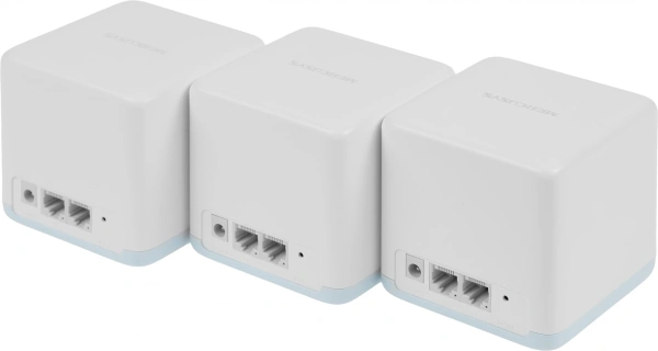 Бесшовный Mesh роутер Mercusys Halo H30(3-pack) AC1200 10/100BASE-TX компл.:устройство/крепления/адаптер белый (упак.:3шт)