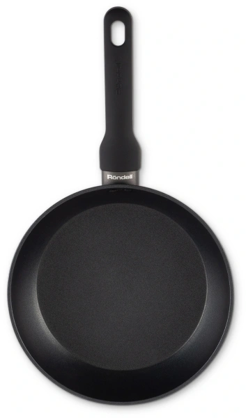 Сковорода Rondell Shell RDA-1926 круглая 26см покрытие: Xylan Plus ручка несъемная (без крышки) темно-серый