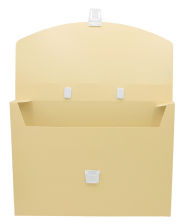 Портфель Бюрократ Pastel PASTPP01YEL 1 отдел. A4 пластик 0.7мм желтый