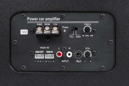 Сабвуфер автомобильный Digma DCS-100 220Вт активный (25см/10")