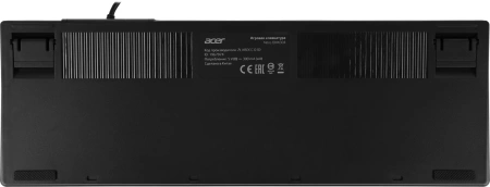 Клавиатура Acer Nitro OKW303 механическая черный USB for gamer LED (ZL.KBDCC.01D)