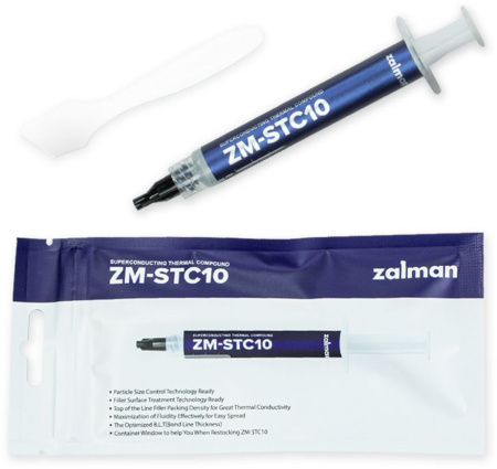 Термопаста Zalman ZM-STC10 шприц 2гр.