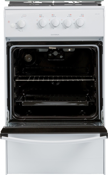 Плита Газовая Darina 1B1 GM 441 008 W белый реш.чугун