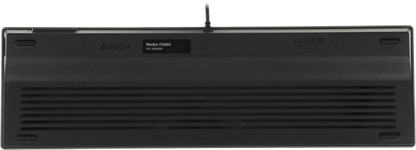 Клавиатура A4Tech Fstyler FX60H серый USB slim LED (FX60H GREY/WHITE)