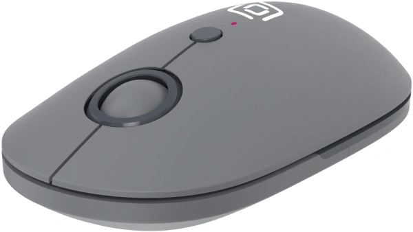 Мышь Оклик 409MW графитовый оптическая 1600dpi silent беспров. BT/Radio USB для ноутбука 4but (2007545)