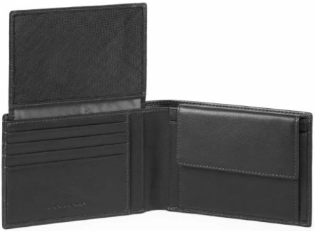 Кошелек мужской Piquadro Urban PU1392UB00R/N черный натур.кожа/натур.кожа