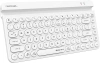 Клавиатура A4Tech Fstyler FBK30 белый USB беспроводная BT/Radio slim Multimedia (FBK30 WHITE)