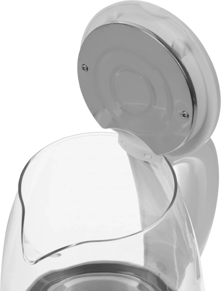 Чайник электрический Supra KES-1891 1.8л. 1500Вт белый (корпус: стекло)