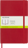 Блокнот Moleskine CLASSIC SOFT QP618F2 Large 130х210мм 192стр. нелинованный мягкая обложка красный