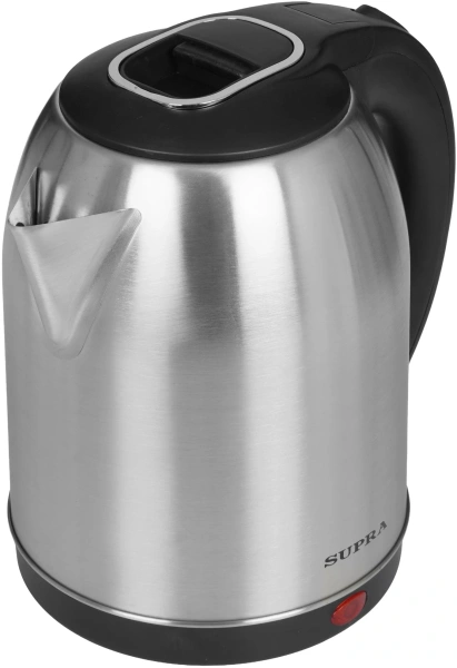 Чайник Supra KES-1823 1.8л. 1500Вт серебристый/черный (металл/пластик)