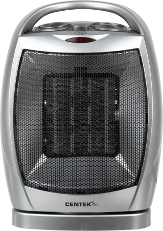 Тепловентилятор Centek CT-6021 1500Вт серый/черный