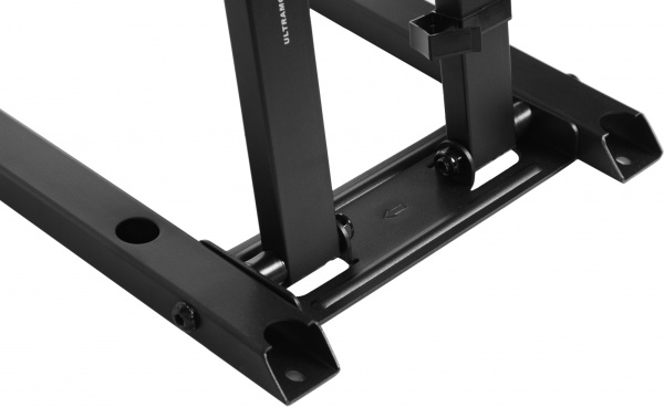 Кронштейн для телевизора Ultramounts UM911 черный 37"-80" макс.50кг настенный поворотно-выдвижной и наклонный