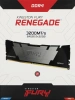 Память DDR4 2x32GB 3200MHz Kingston KF432C16RB2K2/64 Fury Renegade Black RTL Gaming PC4-25600 CL16 D