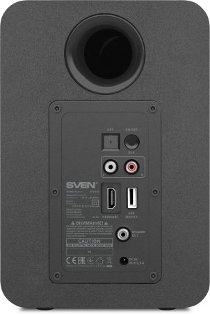 Колонки Sven АС SPS-830 2.0 черный 60Вт BT